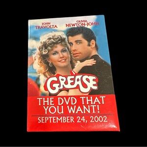 Vintage 2002 Paramount Advertising Button Grease on DVD Release